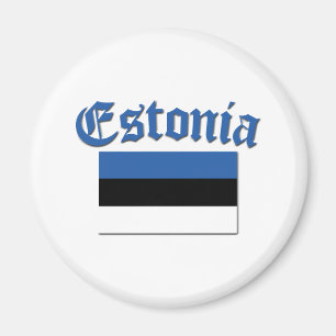 Estnische Flagge Magnet