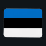 Estnische Flagge Magnet<br><div class="desc">Patriotische Flagge Estlands.</div>