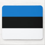 Estnische Flagge Mousepad<br><div class="desc">Patriotische Flagge Estlands.</div>