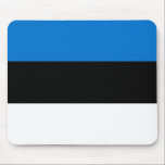 Estnische Flagge Mousepad<br><div class="desc">Patriotische Flagge Estlands.</div>