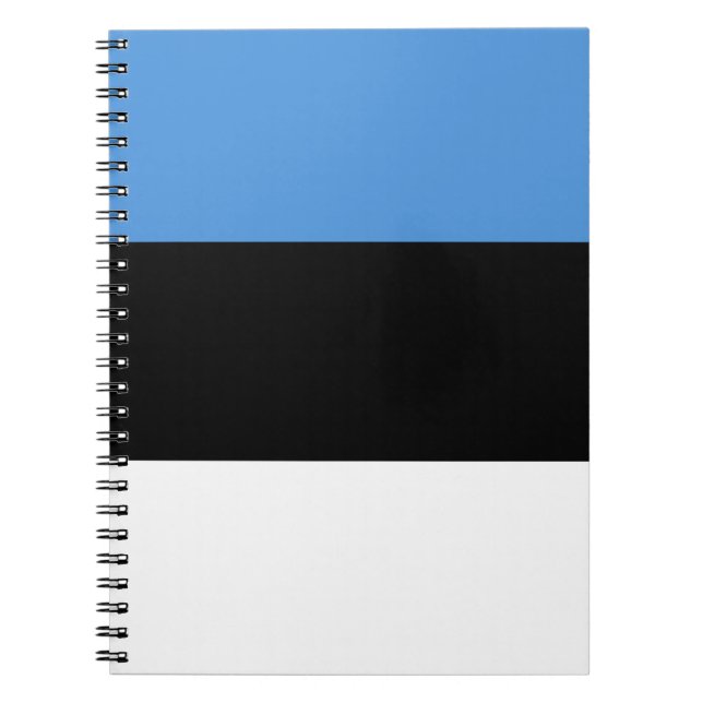 Estnische Flagge Notizblock (Vorderseite)