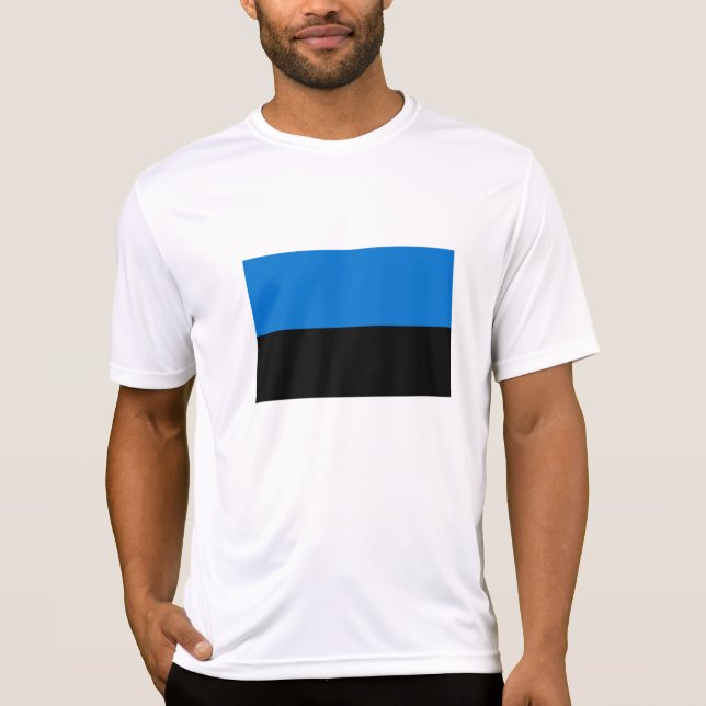 Estnische Flagge T-Shirt (Vorderseite)