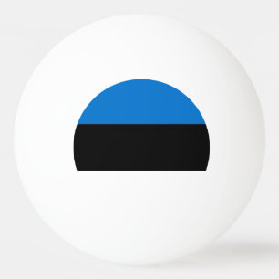 Estnische Flagge Tischtennisball
