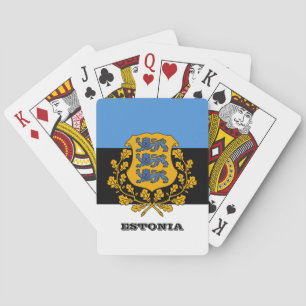 Estnische Flaggenspiele, Estland Spielkarten
