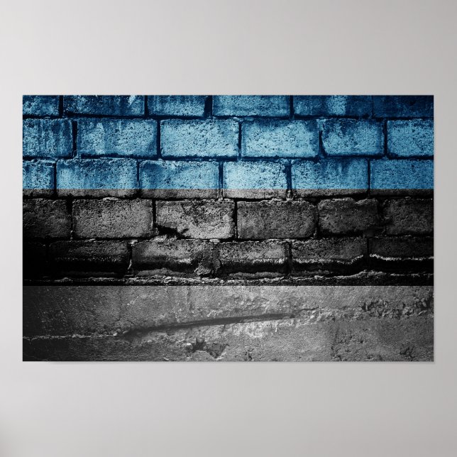 Estnische Mauer Poster (Vorne)