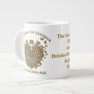 Estnische Regierung Korruption Jumbo Tasse! Jumbo-Tasse