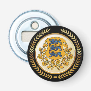 Estnische Wappen Flaschenöffner