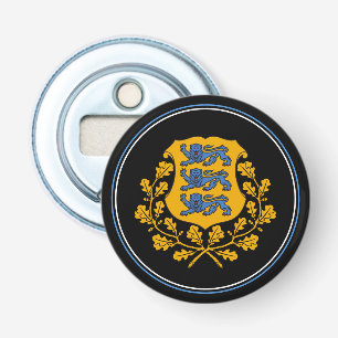 Estnischer Flaschenöffner für die Flagge, Emblem/P