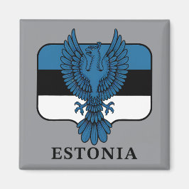 Estonia Northern Europe Magnet