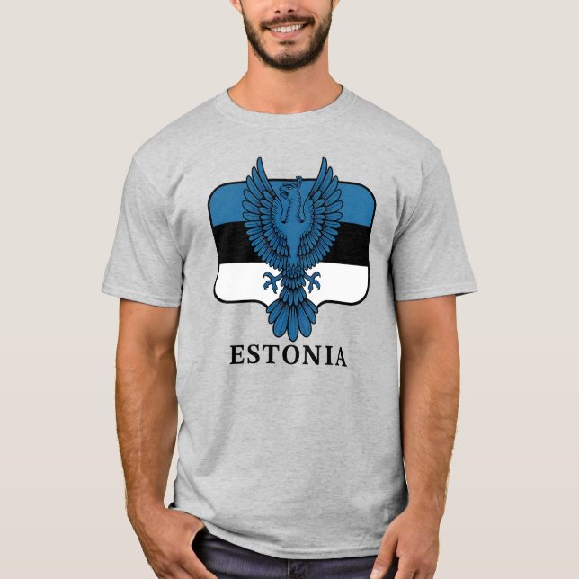 Estonia Northern Europe T-Shirt (Vorderseite)