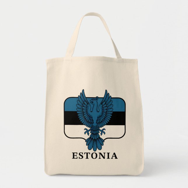 Estonia Northern Europe Tragetasche (Vorne)
