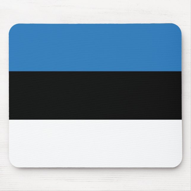 Estonian or Flag of Estonia Mousepad (Vorne)