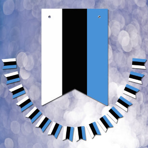 Estonie Drapeau & Parti Bannières estoniennes / Ma
