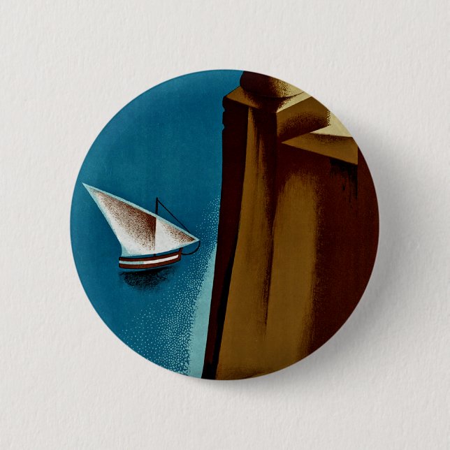 Estoril - Cascais Portugal Button (Vorderseite)