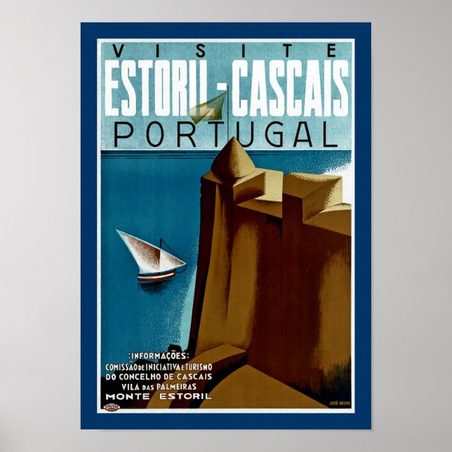 Estoril - Cascais Portugal Poster (Vorne)