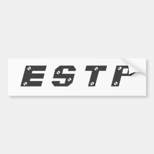 ESTP Autoaufkleber