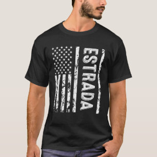 Estrada Nachname Lustiger Familienname Team Estrad T-Shirt