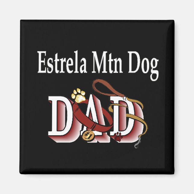 Estrela Mountain Dog VATER Magnet (Vorne)