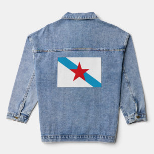 Estreleira, Galicien Jeansjacke