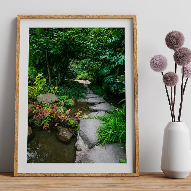 Estufa Fria de Lisboa Lush Lisbon Greenhouse. Fotodruck (Von Creator hochgeladen)