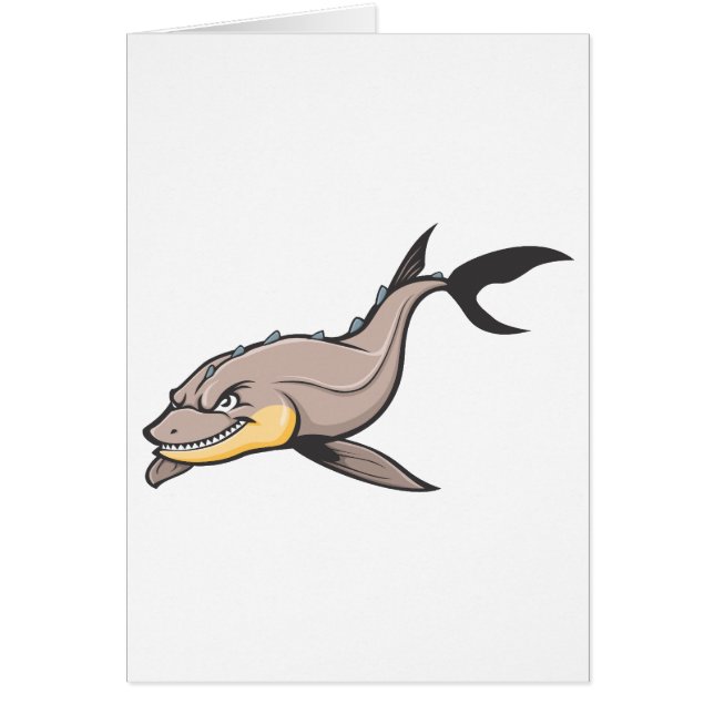 Esturgeon chinois fâché (Devant)