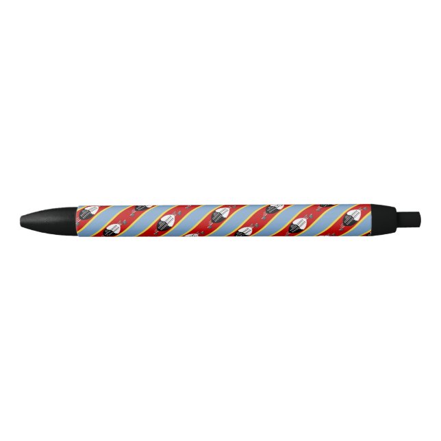Eswatini Flag Ballpoint Pen Kugelschreiber (Vorderseite)
