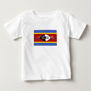 Eswatini-Flagge Baby T-shirt