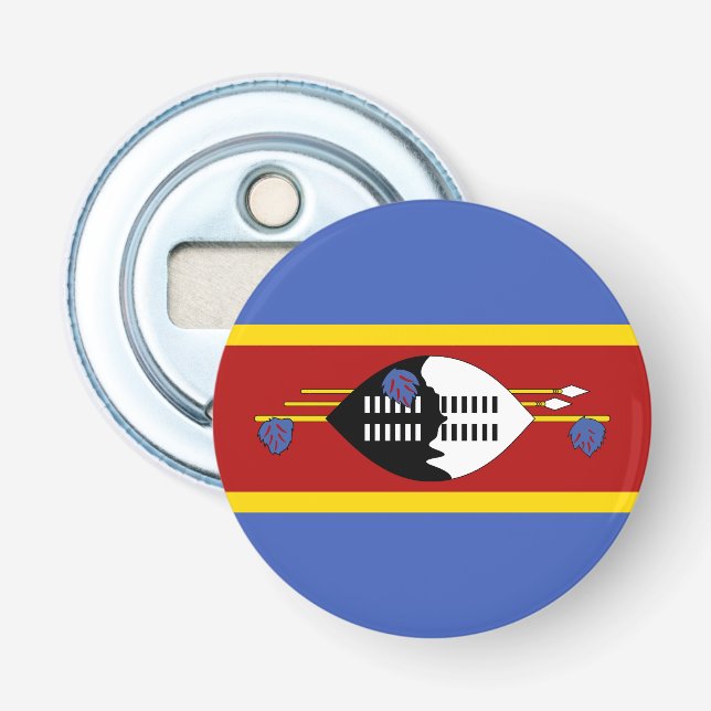 Eswatini-Flagge Flaschenöffner (Vorderseite)