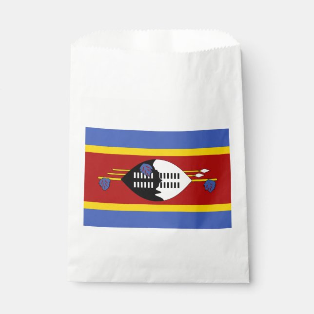 Eswatini-Flagge Geschenktütchen (Vorderseite)