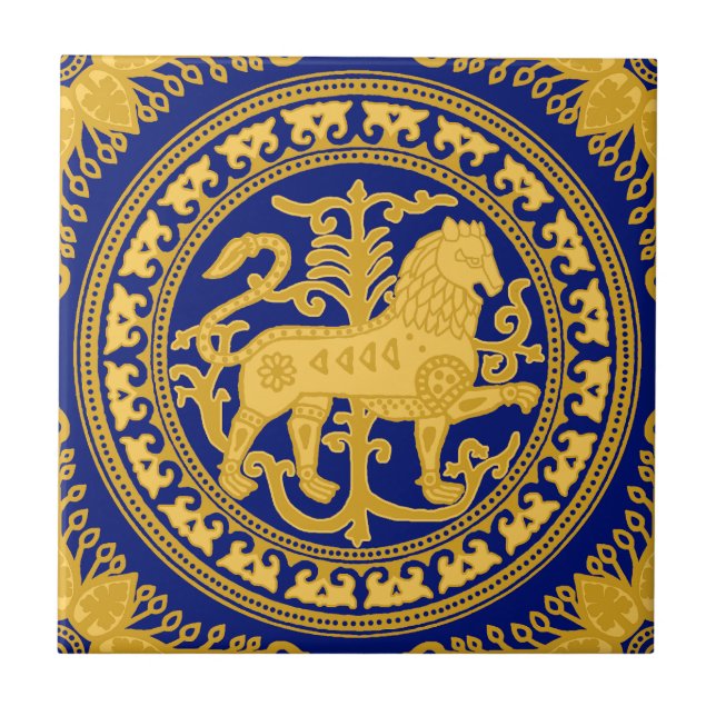Esztergom Keramik Tile Fliese (Vorderseite)