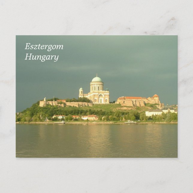 Esztergom Postkarte (Vorderseite)