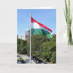 Esztergom Ungarn Leere Karte