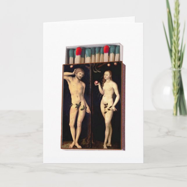 Et ainsi il a commencé la carte de voeux (Devant)