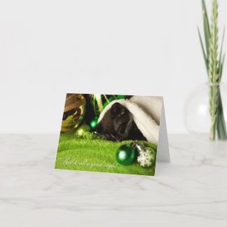 Et au tout une carte de Kitty de bonne nuit