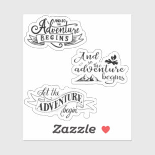 Et Donc L'Aventure Commence À Stickers