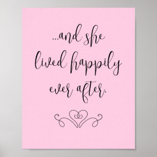 Et Elle A Vécu Heureusement Jamais Après Poster