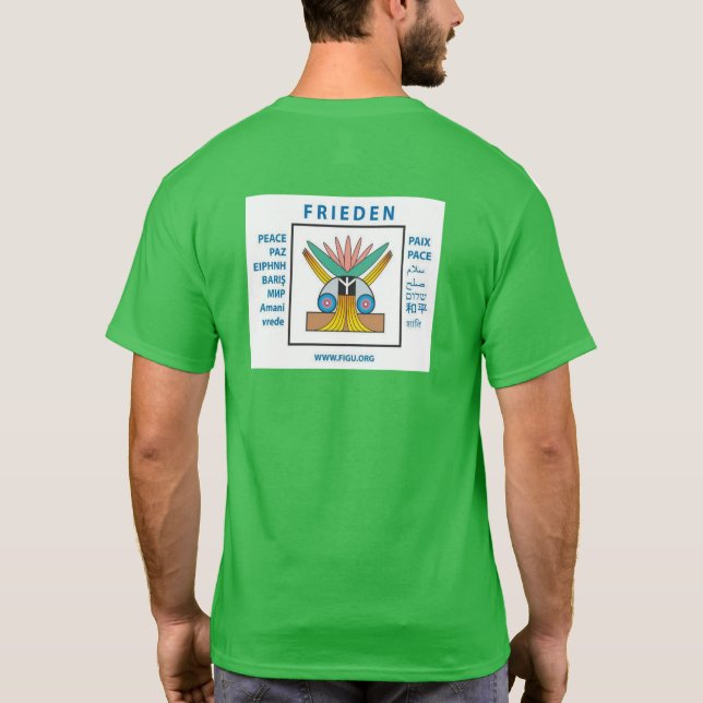 Et il y aura PAIX sur Terre T-shirt (Dos)