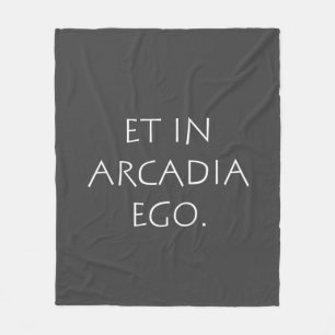 Et in Arcadia ego Fleecedecke