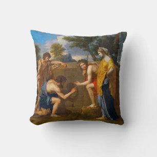 Et in Arcadia ego, Poussin Kissen