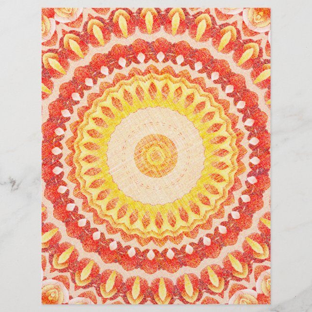 ET Kaleidoscope Scrapbook Paper Bulk Pages Flyer (Vorne)
