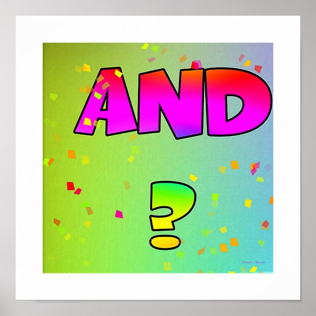  ET LA? Poster (Devant)