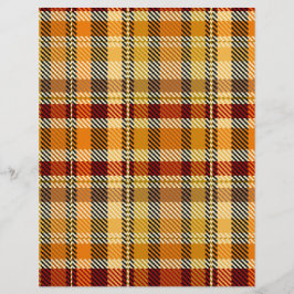 ET Plaid Scrapbookingpapier Massen Seiten