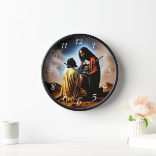 Et Puis Il Y A L'Homme Christian Wall Horloge