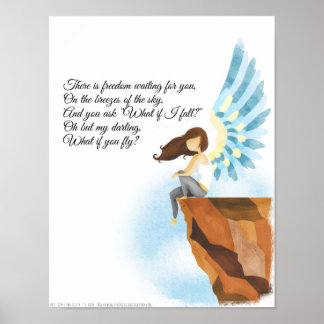 "Et si je tombe ?" Poster