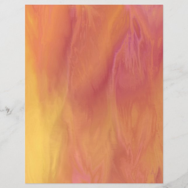 ET Sunset Scrapbook Papier 2-seitige Seite (Vorderseite)