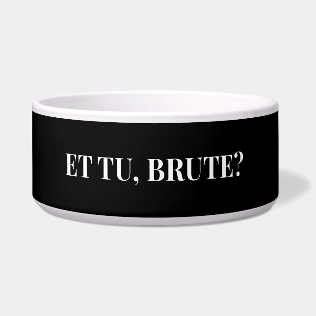 Et Tu, Brute? Julius Cäsar III Napf (Links)