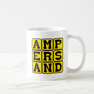 Et-Zeichen, Art von Satzzeichen Kaffeetasse