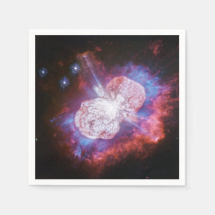 Eta Carinae Binary Star System Fireworks Serviette