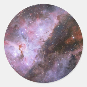 Eta Carinae Nebula Runder Aufkleber