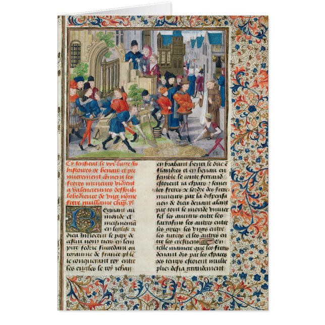 Établir les bases du monastère (Devant)